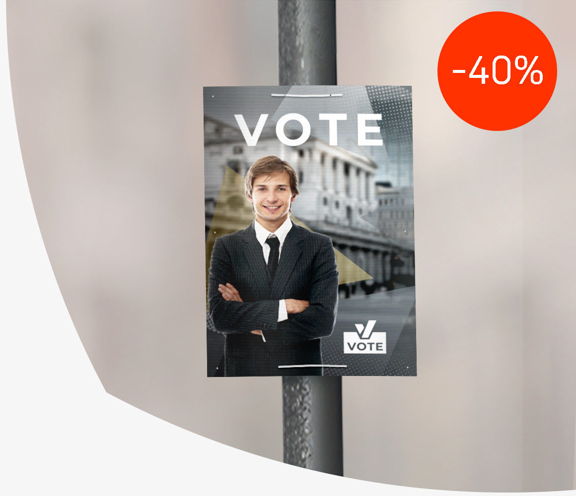 Zunanji plakati na plošči