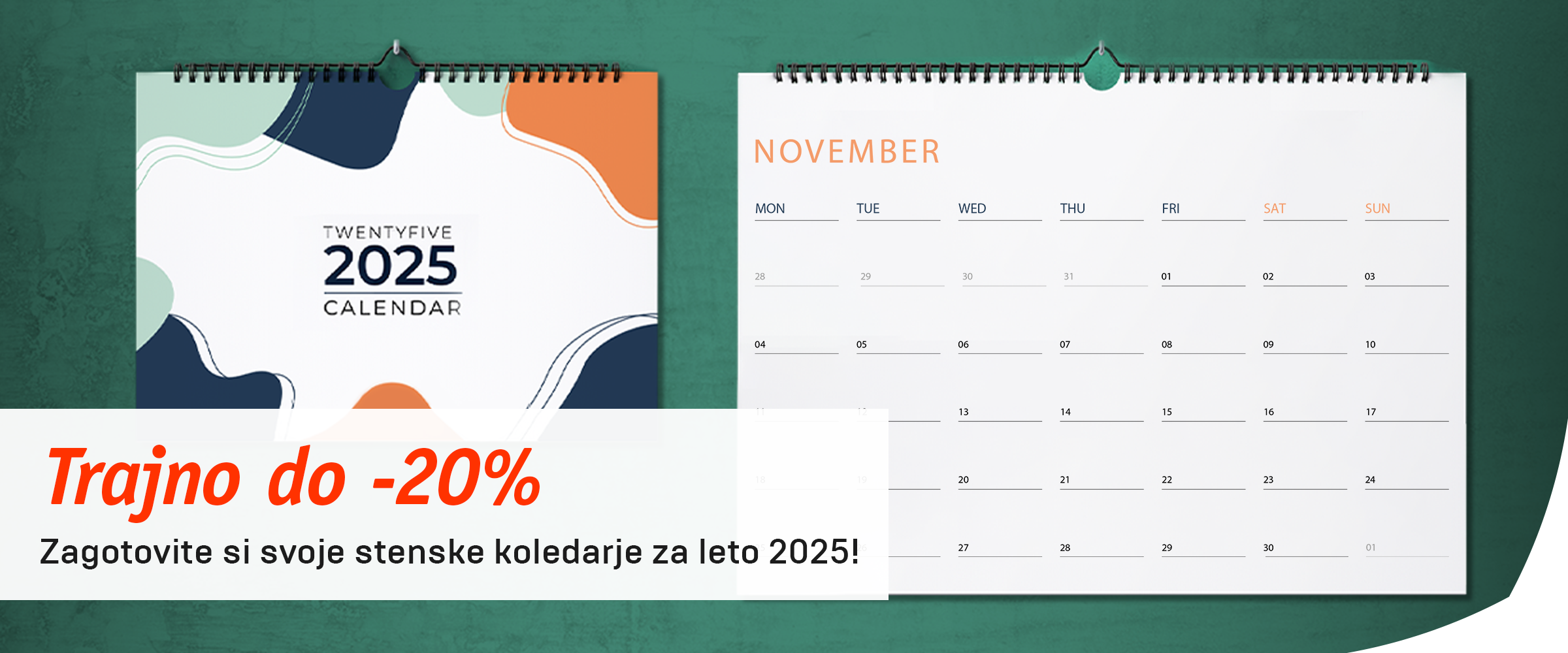 koledarji 2025